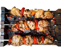 Шашлык из куриного окорока