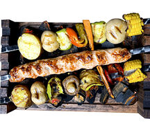 Люля-кебаб из индейки с сыром