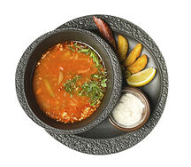 Солянка сборная мясная