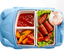 Сосиска с картофелем