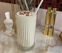 Банановый молочный коктейль