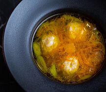 Куриный суп с фрикадельками