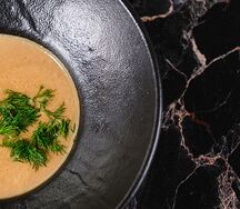 Крем-суп из белых грибов