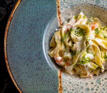 Паста Четыре сыра