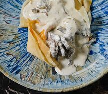 Блины с телятиной