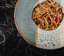 Удон с телятиной