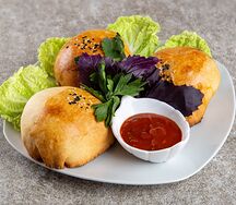 Самса из говядины в тандыре