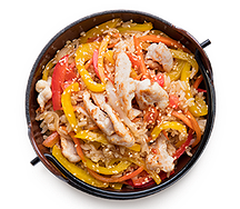 Тяхан с курицей