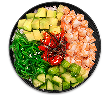 Поке с креветками