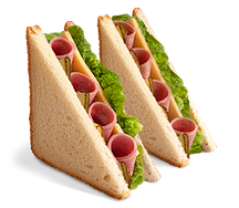 Сэндвич с ветчиной