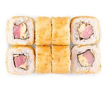 Тунец темпура ролл