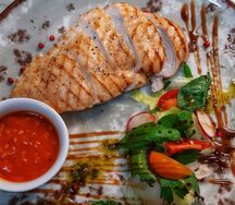 Стейк из куриной грудки