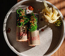 Хэнд-ролл Сливочный угорь