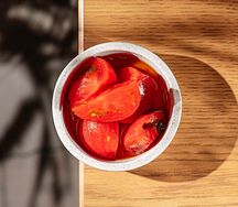 Цукэмоно томаты тосса