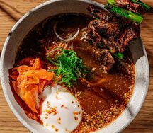 Рамен кимчи с говядиной