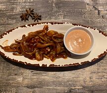 Ушки свиные с острым соусом