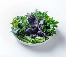 Свежая зелень