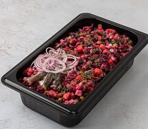 Винегрет с квашеной капустой