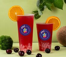 Вайб Гуава-вишня с кокосовым желе L