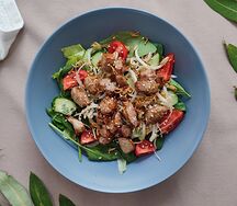 Салат с говядиной