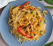 Пад-тхай с морепродуктами