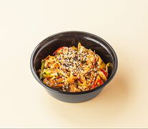 Фунчоза с цыпленком и овощами