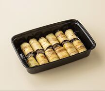 12 рулетиков из баклажан