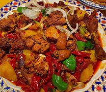 Курица с картофелем как в Синьцзяне