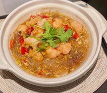 Чесночные шарики из креветок