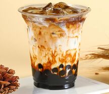 Тайваньский коричневый сахар bubble латте (холодное)