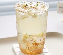 Холодный чай с османтусом и жасмином