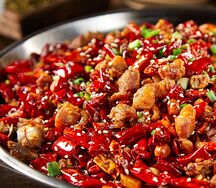 Острая курица 