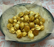 Пельмени жареные