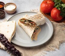 Шаверма по-грузински с курицей