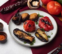 Овощи на мангале