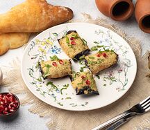 Рулеты из баклажанов