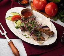 Шашлык из корейки баранины