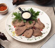 Говяжий язык с хреном