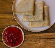 Блин с вареньем