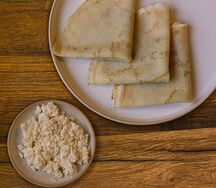 Блин с творогом