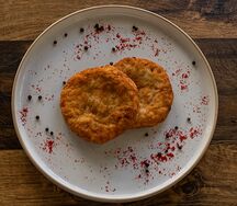 Котлета с курой