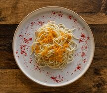 Спагетти с овощами