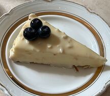 Чизкейк в белом шоколаде