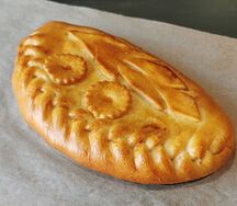 Пирог с капустой и яйцом