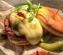 Raclette burger