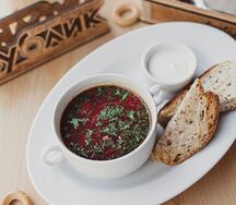 Борщ с говядиной