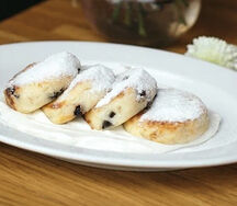 Сырники с шоколадными каплями и крем-чизом