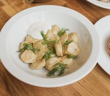 Пельмени с мясом