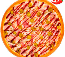 Пицца Барбекю с халапеньо 30см