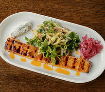 Кебаб из ладожского судака и карельской форели